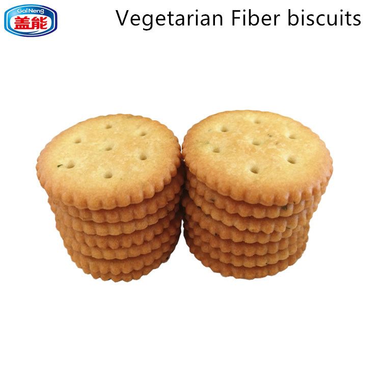 High vegetable Fiber cracker biscuits