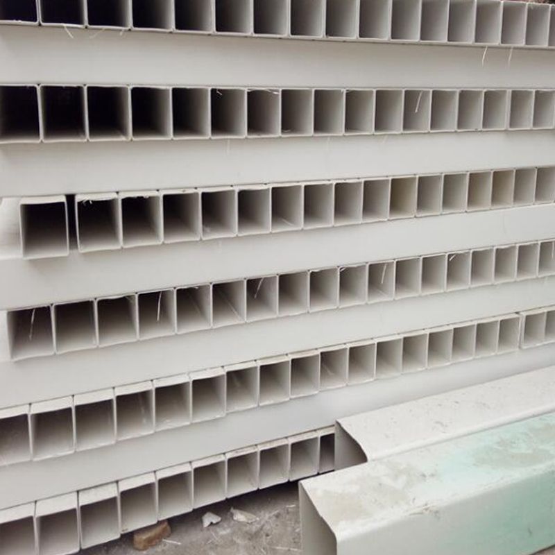 Top Quality 110mm Standard PVC Rain Drainage Square Pipe Sizes for Sale