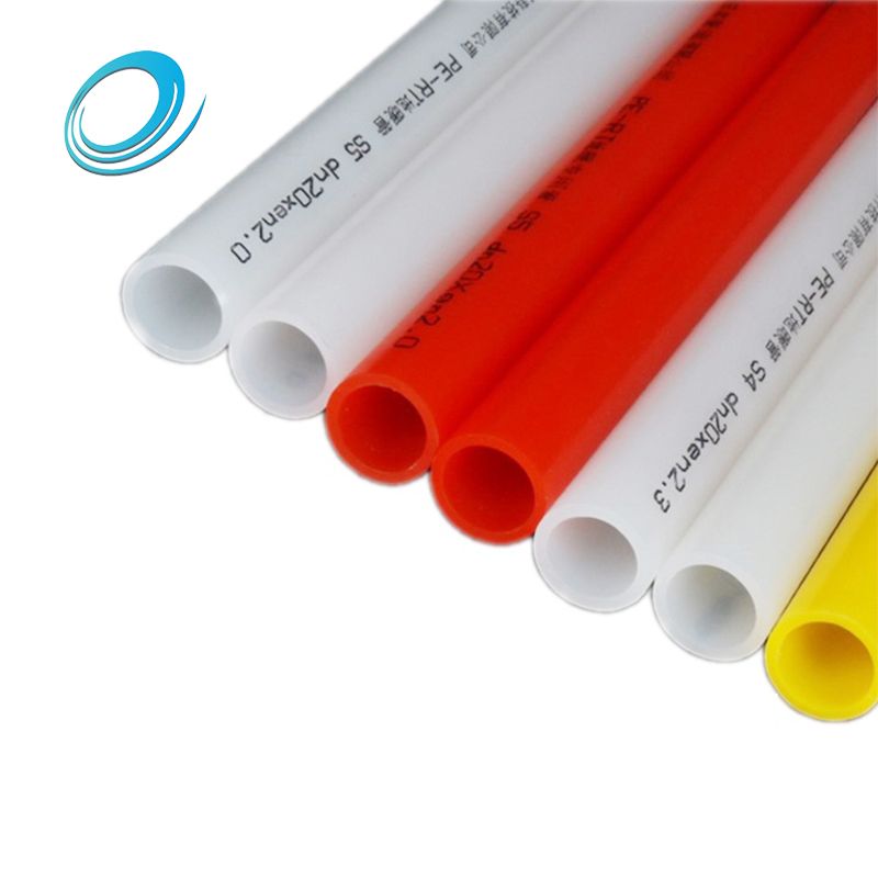 White and red  thickness PE-RT floor heating pipe