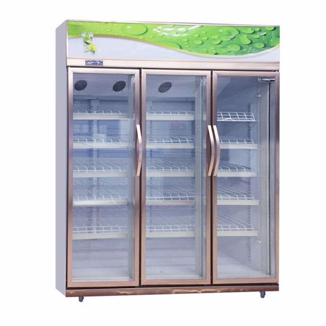 1.8M Supermarket Drinks Flower Vegetable Display Showcase Cooler