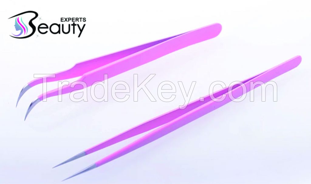 Eyelash extension tweezer