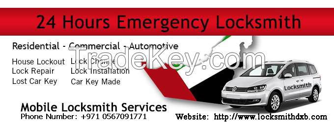 Any Key Repairing, Duplicate etc Services in Dubai!