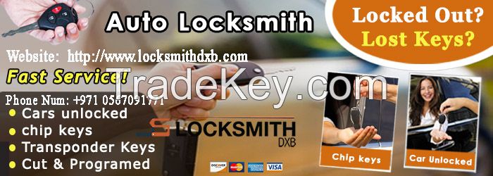 Any Key Repairing, Duplicate etc Services in Dubai!