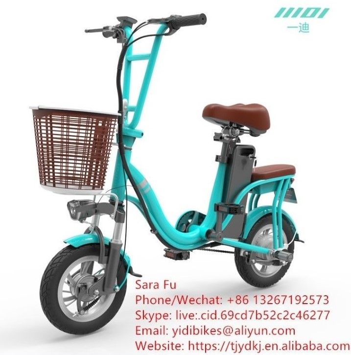 Yidi new arrival VV8 removable battery 10Ah 50km electric bicycle