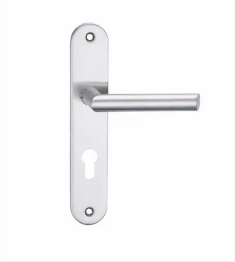 304/201 Stainless Steel Hollow Tube Lever Plate Handle (SS0112)