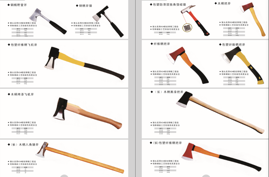 Claw Hammer, Hoe, Shovel,pickaxe, Machete,rake 