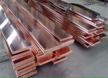 Copper bar cutting machine