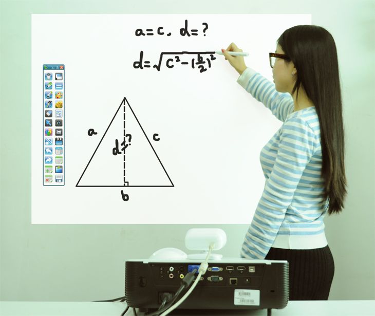 F-35 Portable Interactive Whiteboard Iteractive Projector