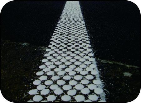 two-component  rainy night reflective road marking paint