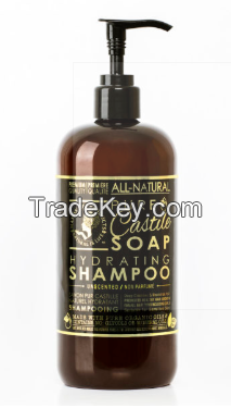 Castile Soap Shampoo  Unscented