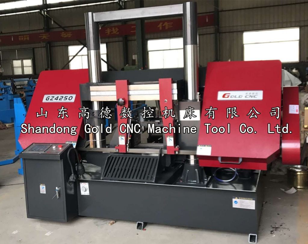 GZ4250 automatic band saw machine, sawing machine, band saw iron cut mac