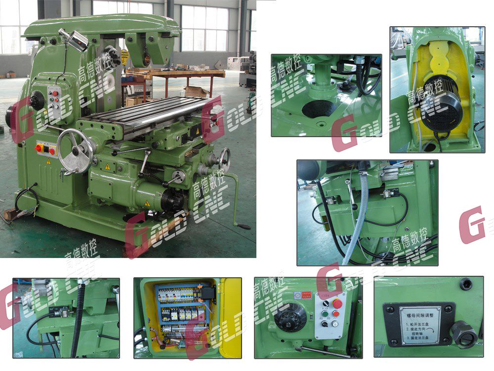 X6132 Universal Horizontal Knee-type Milling Machine