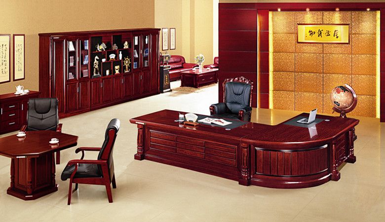 Luxury boss office table (WF56327)