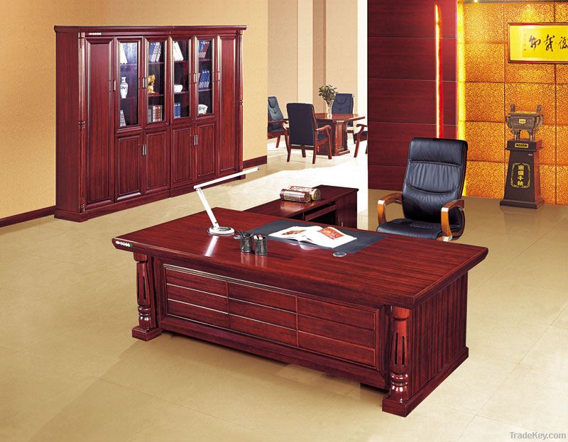 Antique High Quality Wooden Executive Desks  EDW-60-01