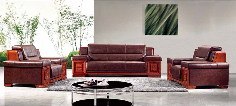 Italian leather sofa, sectional massage sofa, office sofa(FOHJZ-6606)