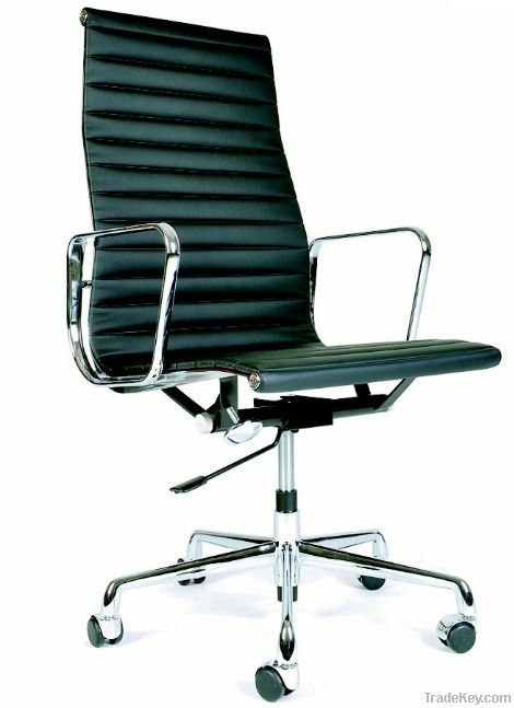 High End Office Chair with aluminium plating legs