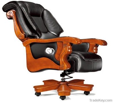 large and comfortable boss chair - high end boss office furniture