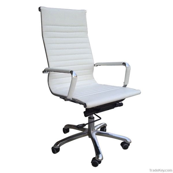 High End White Leather Chair/ Popular Hotel Chair