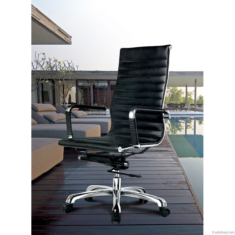 High back leather office chair modern fashion chair
