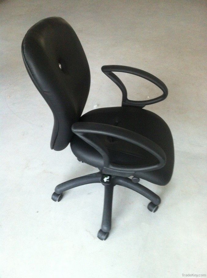 Office Workstation Chair/ Swivel Staff Chair/ PU Chair