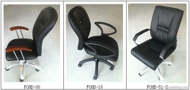 Office Workstation Chair/ Swivel Staff Chair/ PU Chair