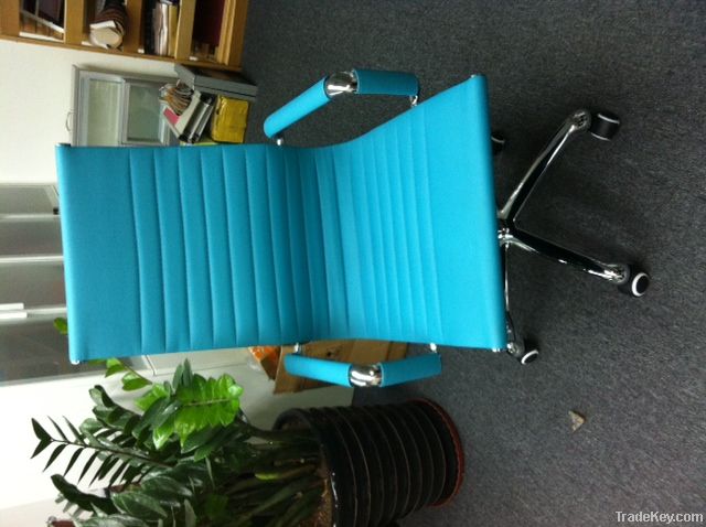 Sky Blue Office Staff Chair Colorful Chair Custom Design