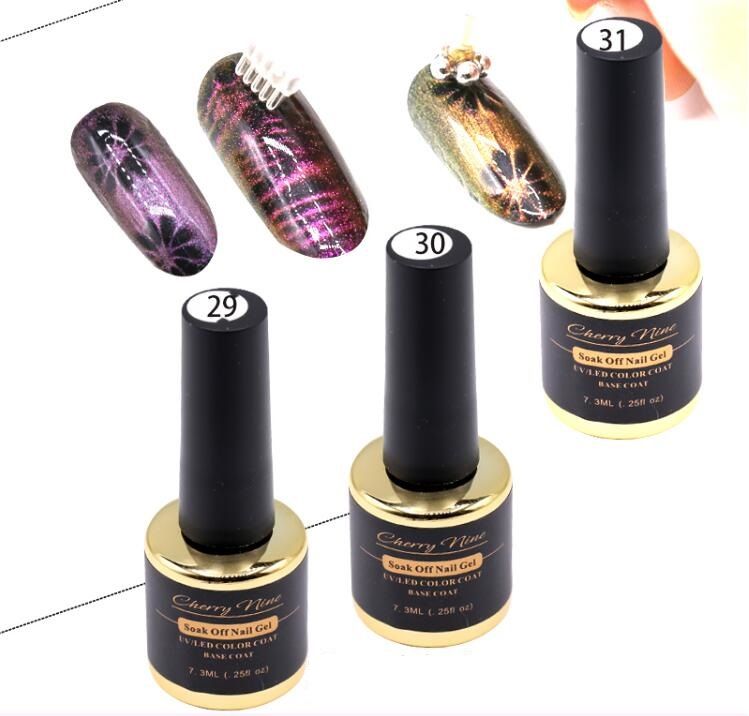 New Product 12 Colors 10ml Nail Gel Pure Series Soak Off UV Nail Art UV Gel Polish