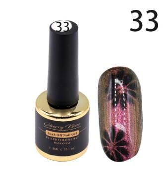 Best Quality 10ML Print Logo Transparent Color Nail Sticker Polish Gel