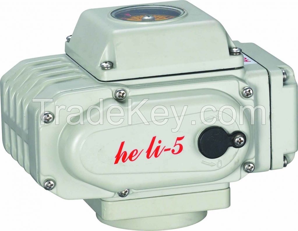 HL type 220V 380V/DC24V 90&Acirc;&deg; electric valve actuator for  control system