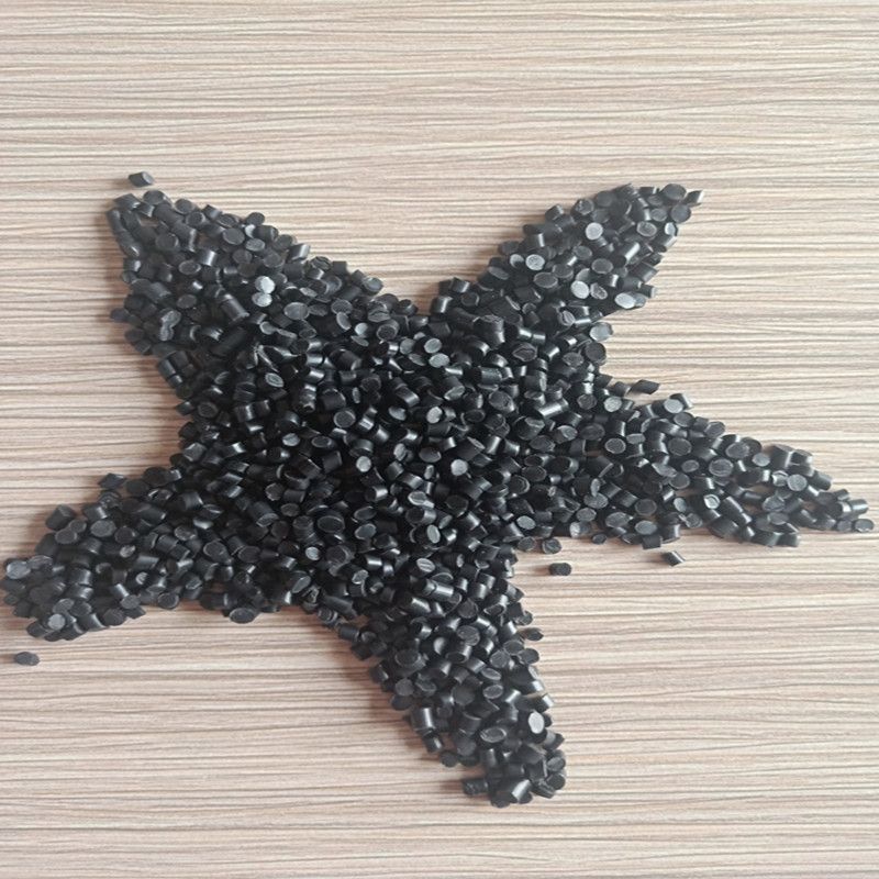 black ldpe granules