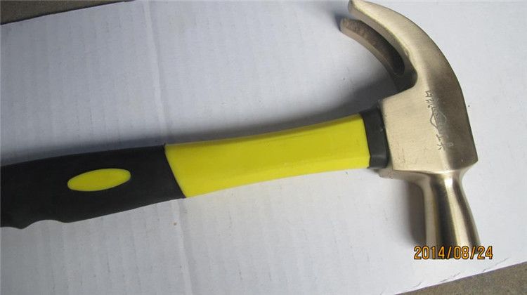 Non Sparking Explosion-proof  Hammer Claw Fiber Handle  Size 230-910mm