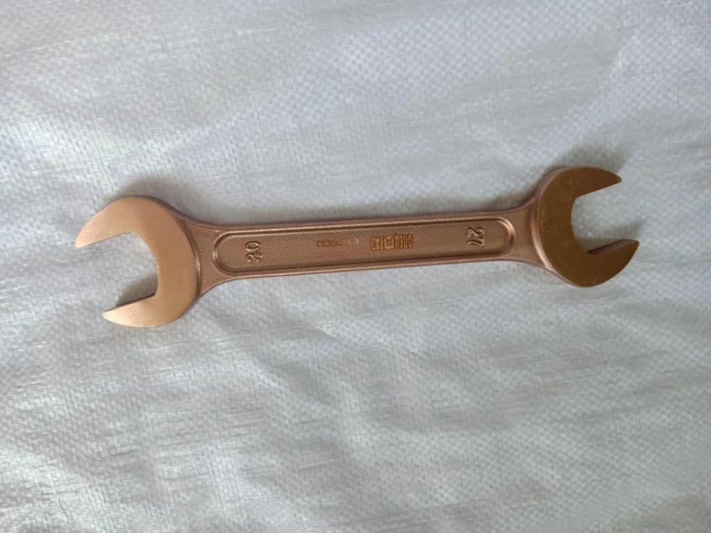 Non sparking Wrench Double Open End Al-cu Be-cu Safety manual tools