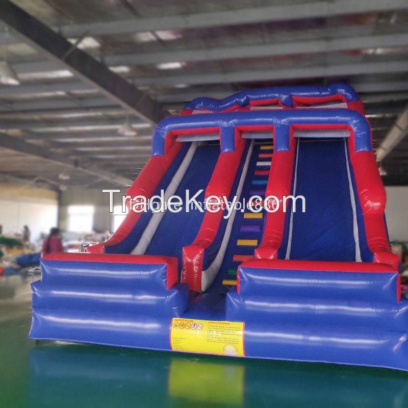 Outdoor Inflatable Slide with Climbing Steps for Kids Commercial Inflatable Amusement Equipment PVC inflatables with factory price