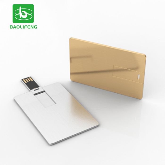 Custom Logo metal card usb flash drive 2gb 4gb 8gb 16gb 32gb