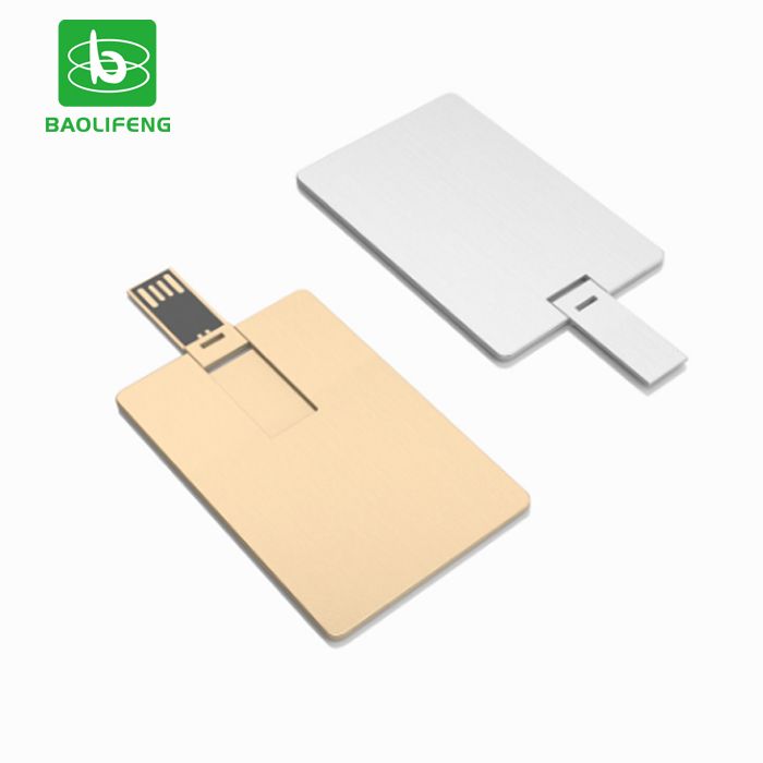 Custom Logo metal card usb flash drive 2gb 4gb 8gb 16gb 32gb