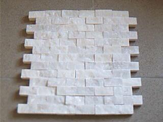 Pure-White marble mosaic