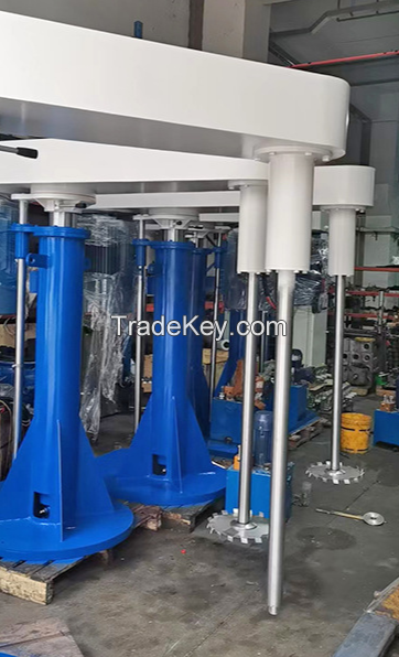 Frequency control speed hydraulic lift electric paint emulsion paint dispersing machine