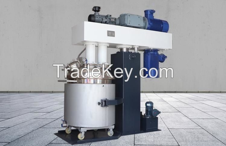 Customized production of SJ disc type double shaft mixer disperser