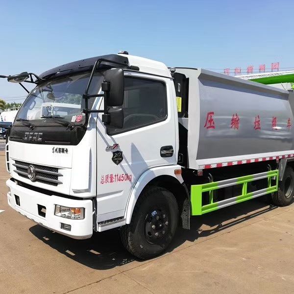 Dongfeng Dolica 8 CBM Waste Compression Refuse Compressor Garbage Compactor Truck 