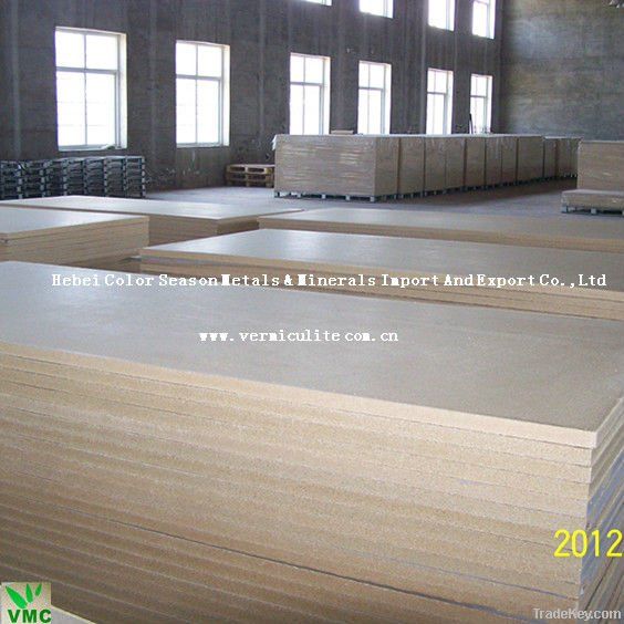 vermiculite heat insulating boards