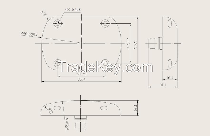 GK-AIRXF Series GNSS Antenna