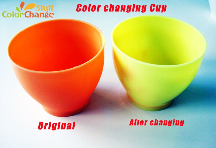 Color Changing Plastic Cup Heat Sensitive Color Changing Plastic Cup