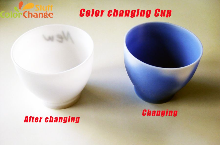 Color Changing Plastic Cup Heat Sensitive Color Changing Plastic Cup