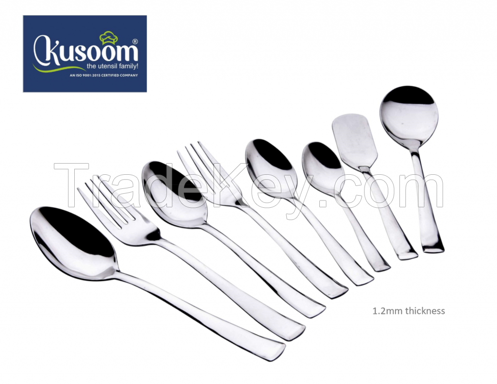 Kusoom Stainless Steel Spoons, Kitchen Spoons