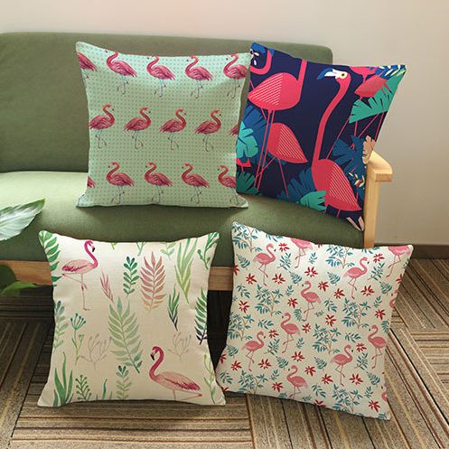 polyester printed cushion cover sofa decor