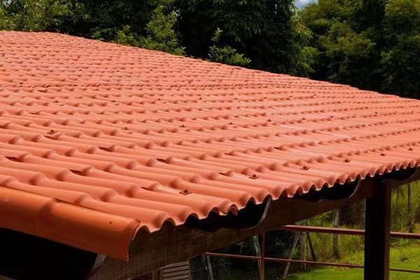 Light Weight ASA PVC Synthetic Resin Roma Roof Tile