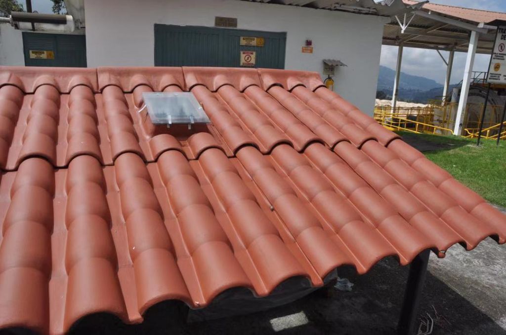 Light Weight ASA PVC Synthetic Resin Roma Roof Tile
