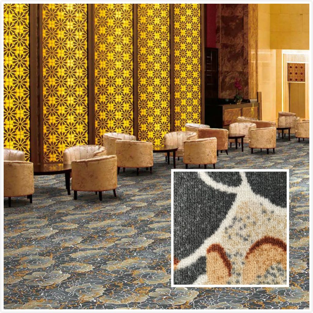 Commercial Nylon Printed Carpet for Room
