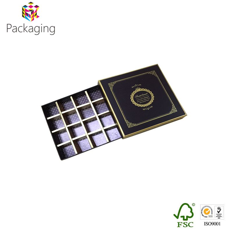 Luxury handmade gift food grade chocolate box 