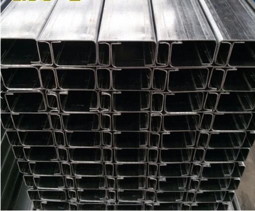 Construction Material Cleanroom System Profile Steel Processing C-Shaped Steel Bracket for Industry Project